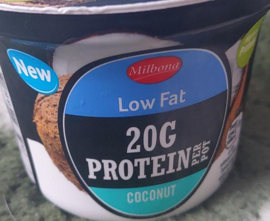 Zdjęcia - Low fat 20g protein coconut Milbona