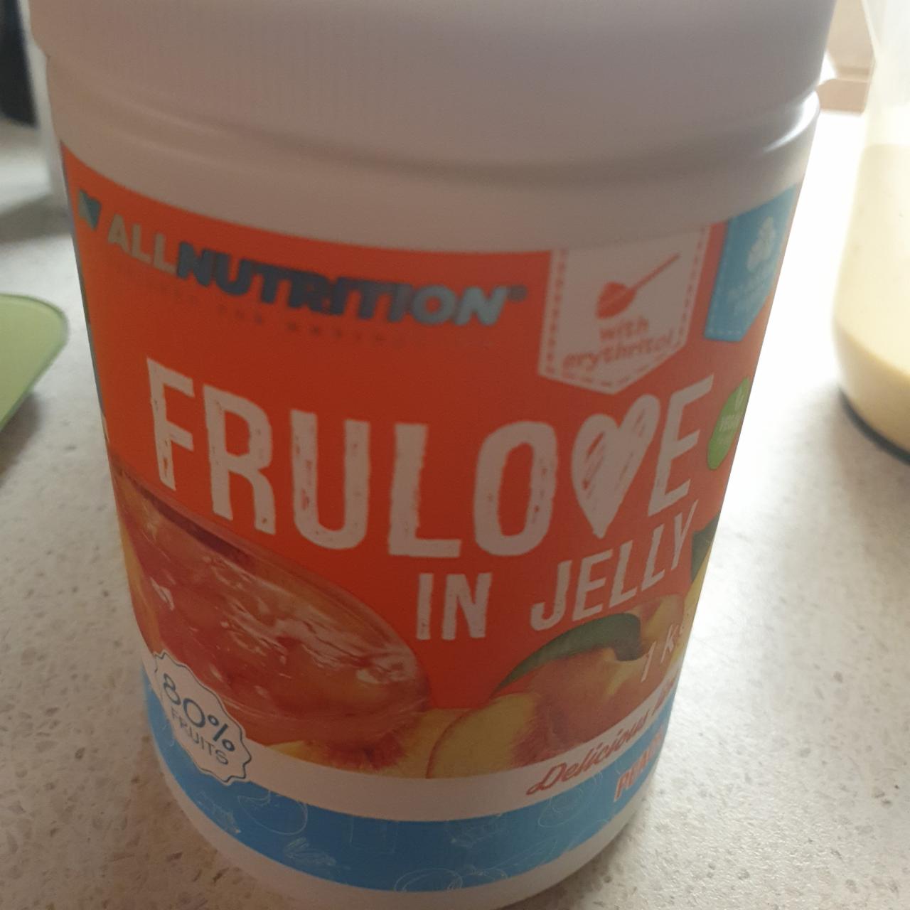 Zdjęcia - Frulove in jelly peach Allnutrition