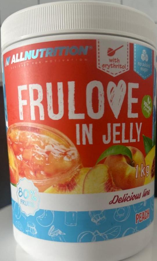 Zdjęcia - Frulove in jelly peach Allnutrition