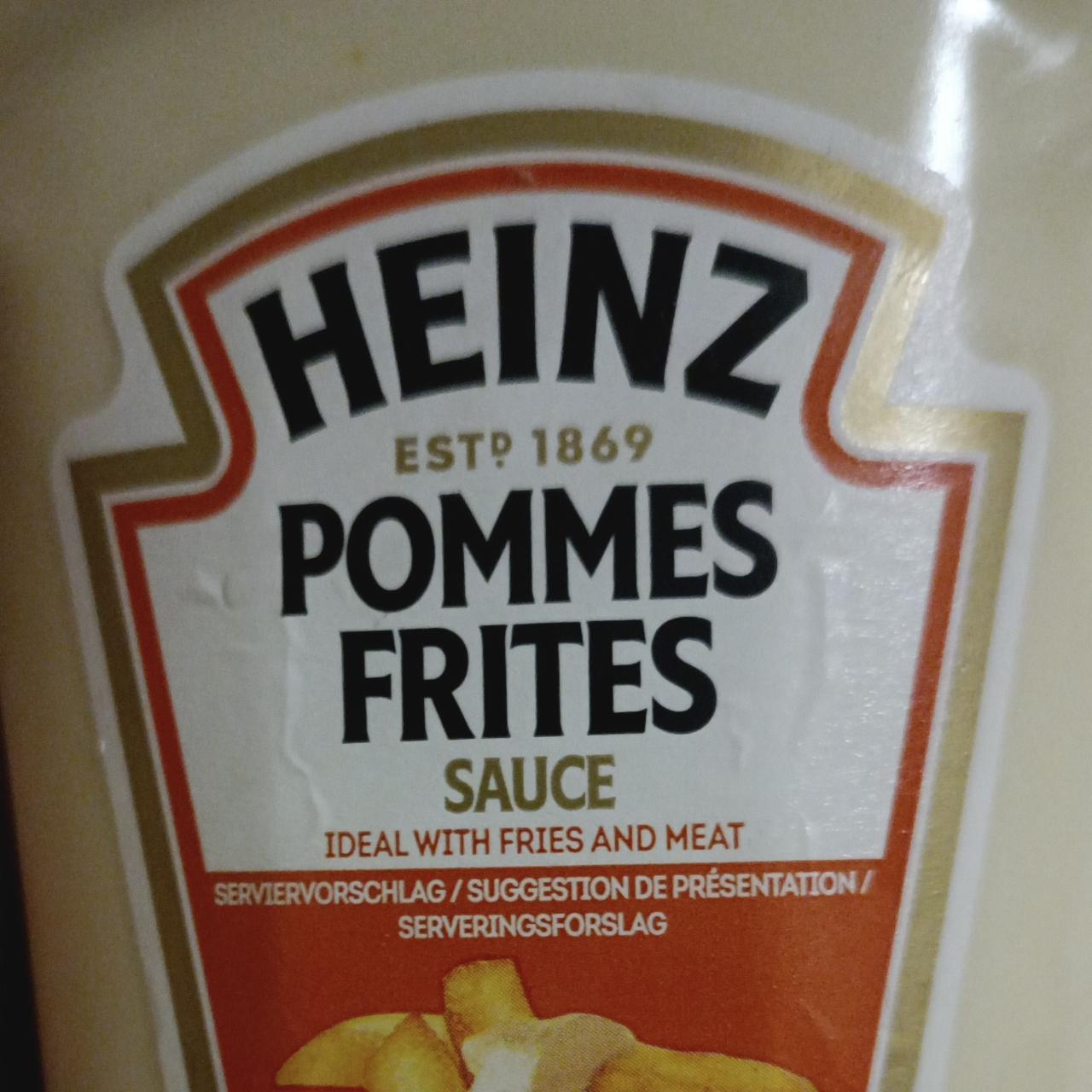 Zdjęcia - Pommes frites sauce Heinz