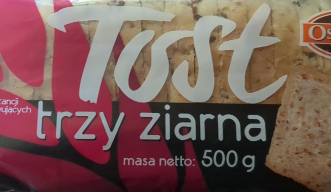 Zdjęcia - Tost trzy ziarna Oskroba