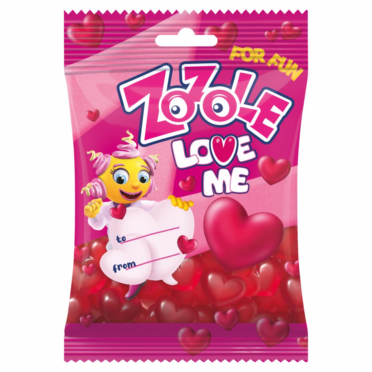 Zdjęcia - Zozole Love Me Żelki o smaku truskawkowym 75 g