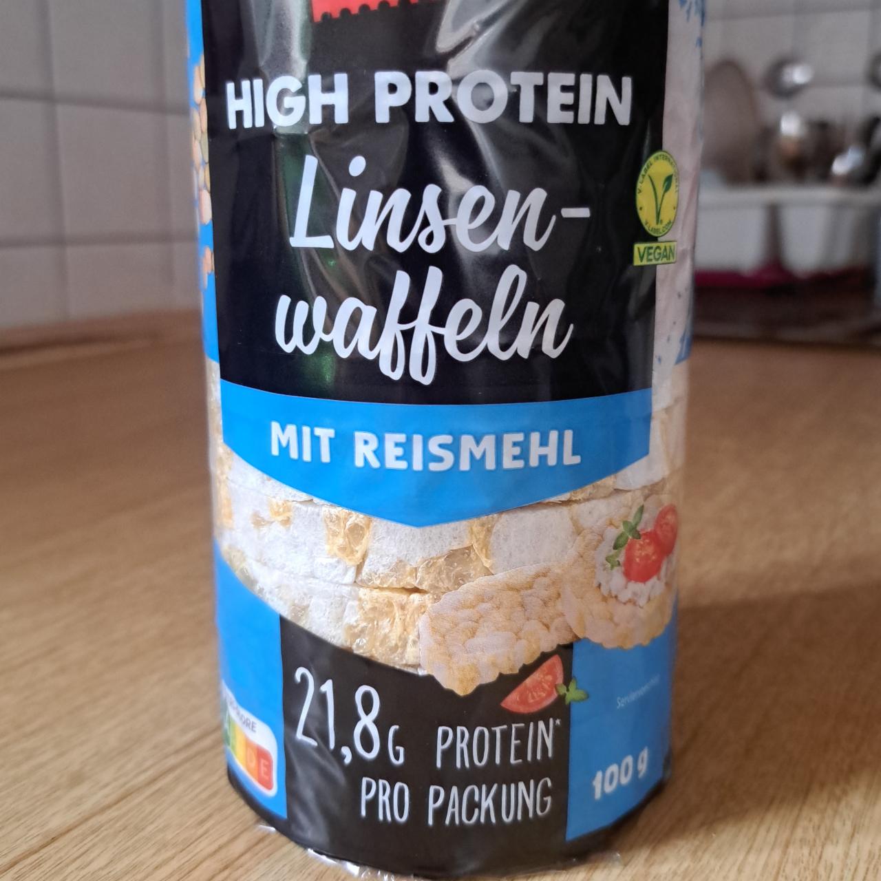 Zdjęcia - High protein linsenwaffeln mit reismehl Sondey