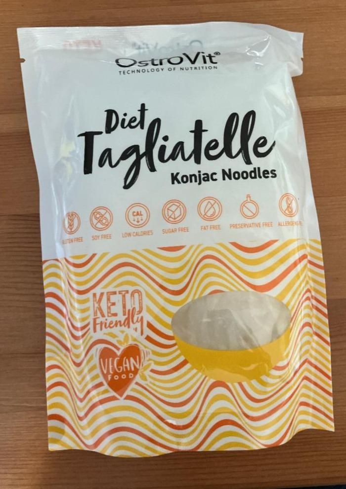 Zdjęcia - Diet tagliatelle konjac noodles keto vegan OstroVit