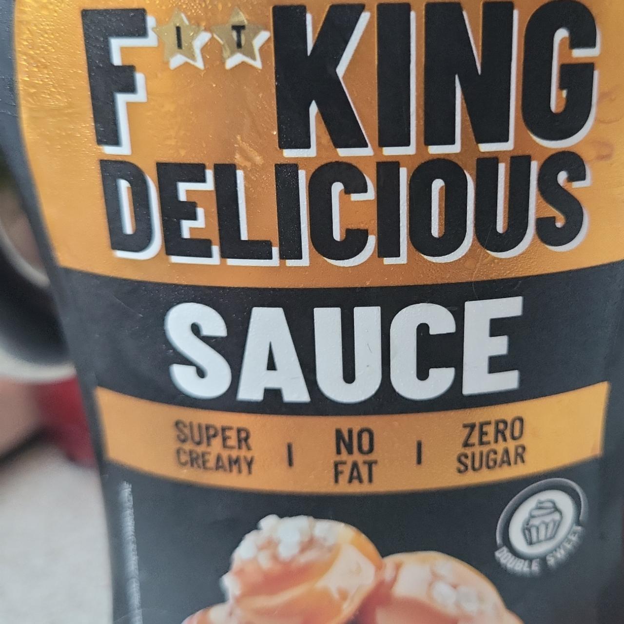 Zdjęcia - Fit King delicious sauce salted caramel Allnutrition