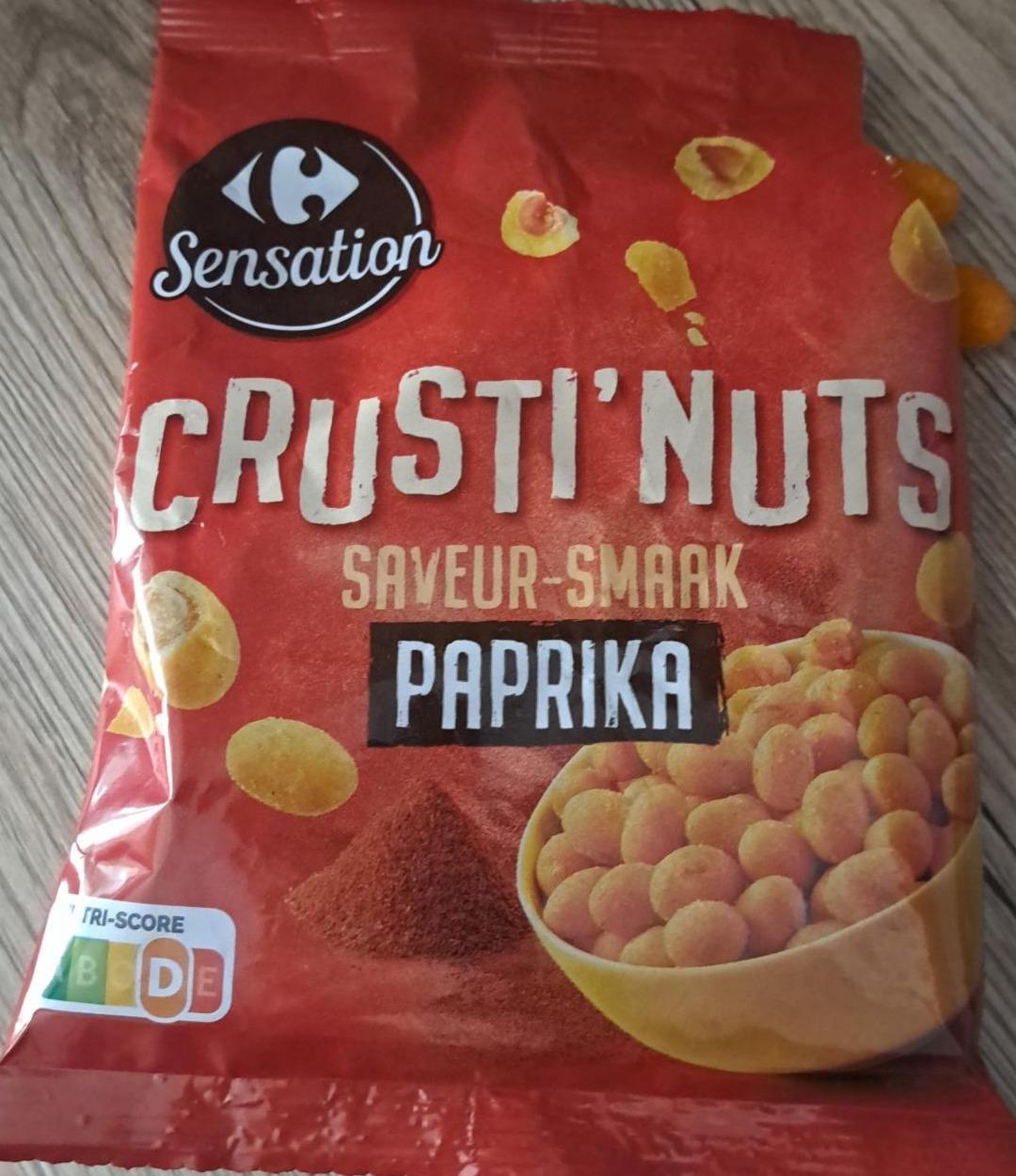 Zdjęcia - Crusti nuts paprika Carrefour Sensation