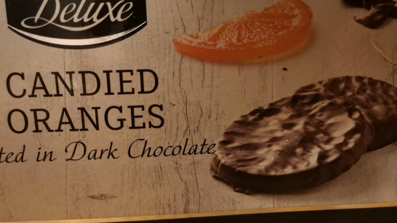 Zdjęcia - Candied oranges covered in dark chocolate Deluxe