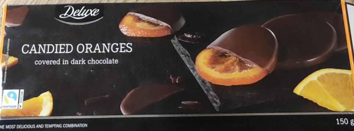 Zdjęcia - Candied oranges covered in dark chocolate Deluxe