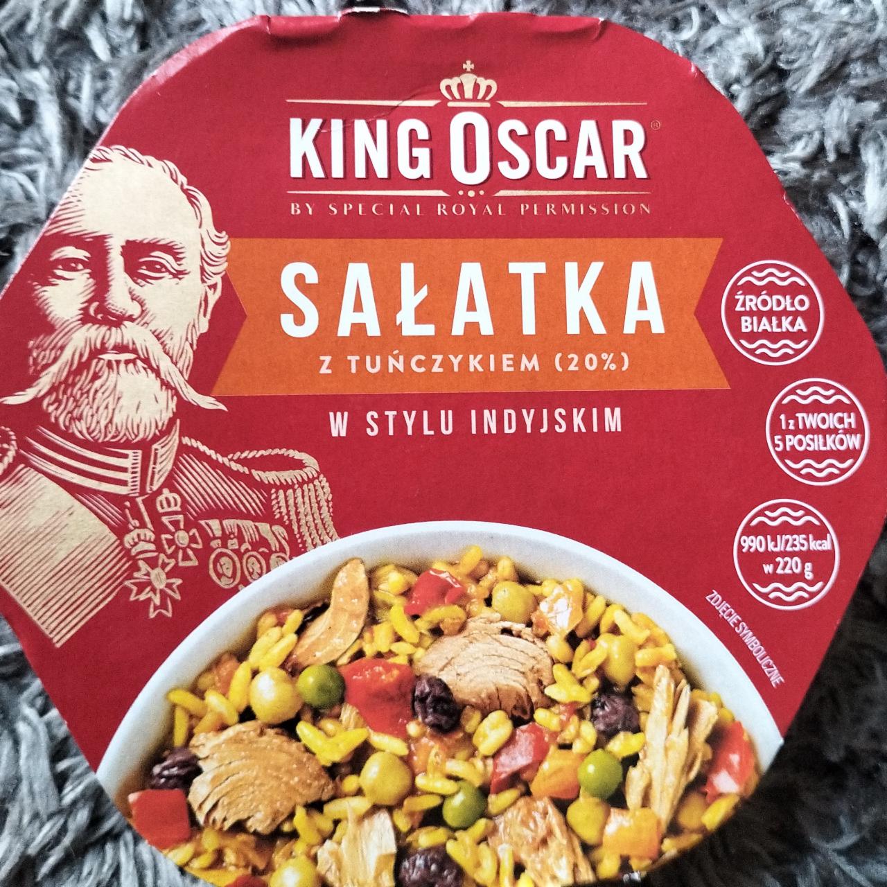 Zdjęcia - Sałatka z tuńczykiem w stylu indyjskim King Oscar