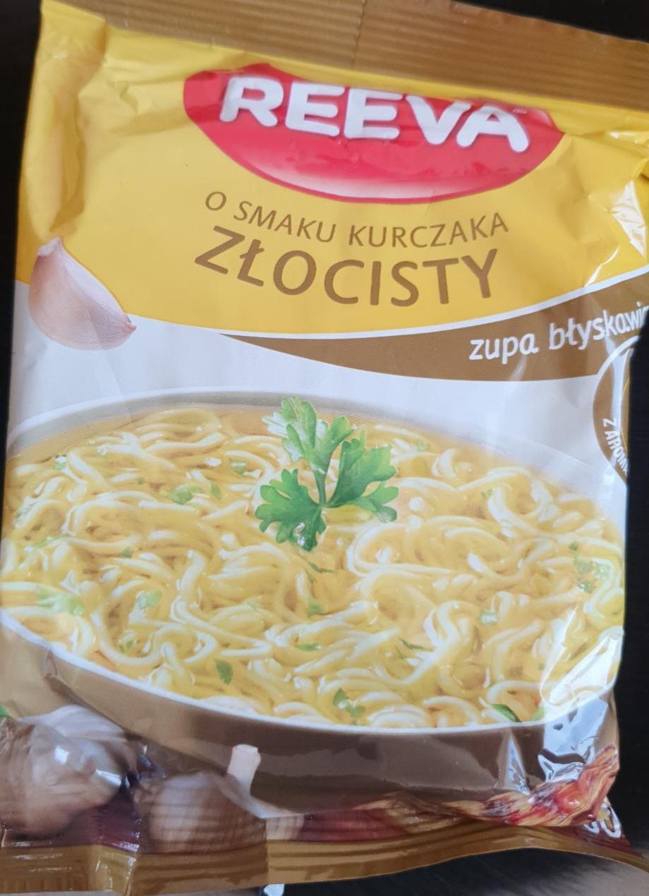 Zdjęcia - Zupa błyskawiczna o smaku kurczaka złocisty Reeva