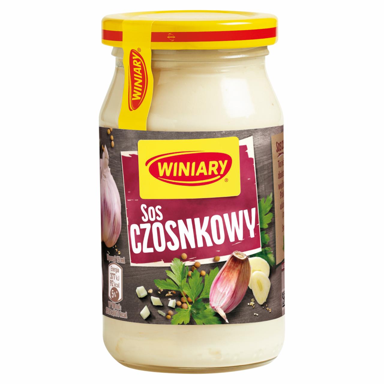 Zdjęcia - Winiary Sos czosnkowy 250 ml