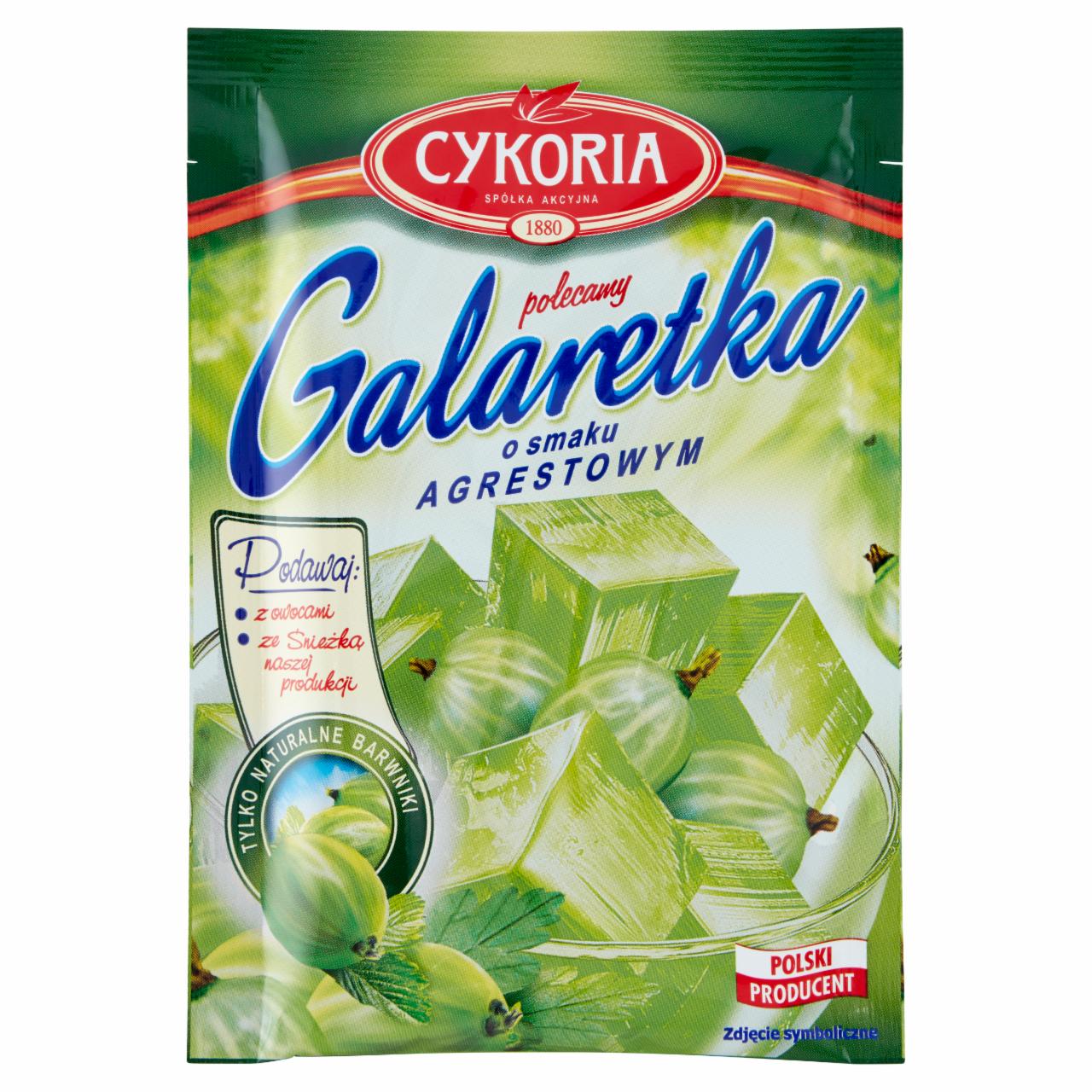 Zdjęcia - Cykoria Galaretka o smaku agrestowym 75 g