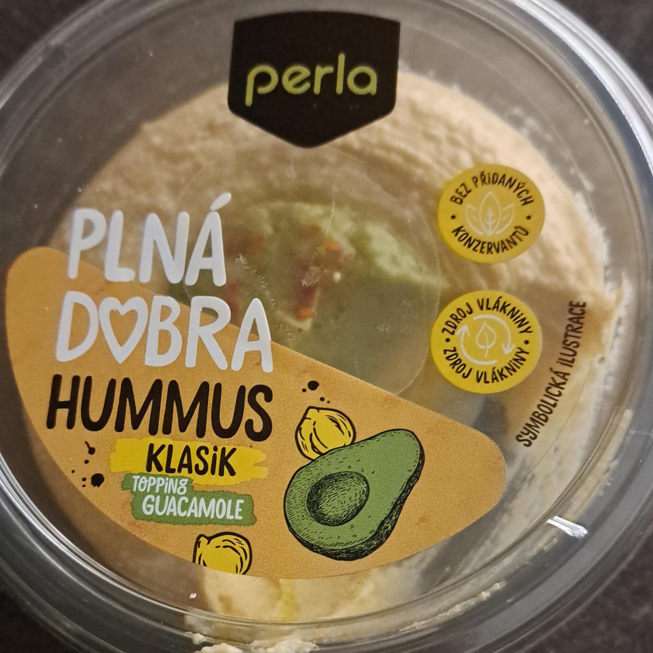 Zdjęcia - Plná dobra hummus klasik topping guacamole Perla