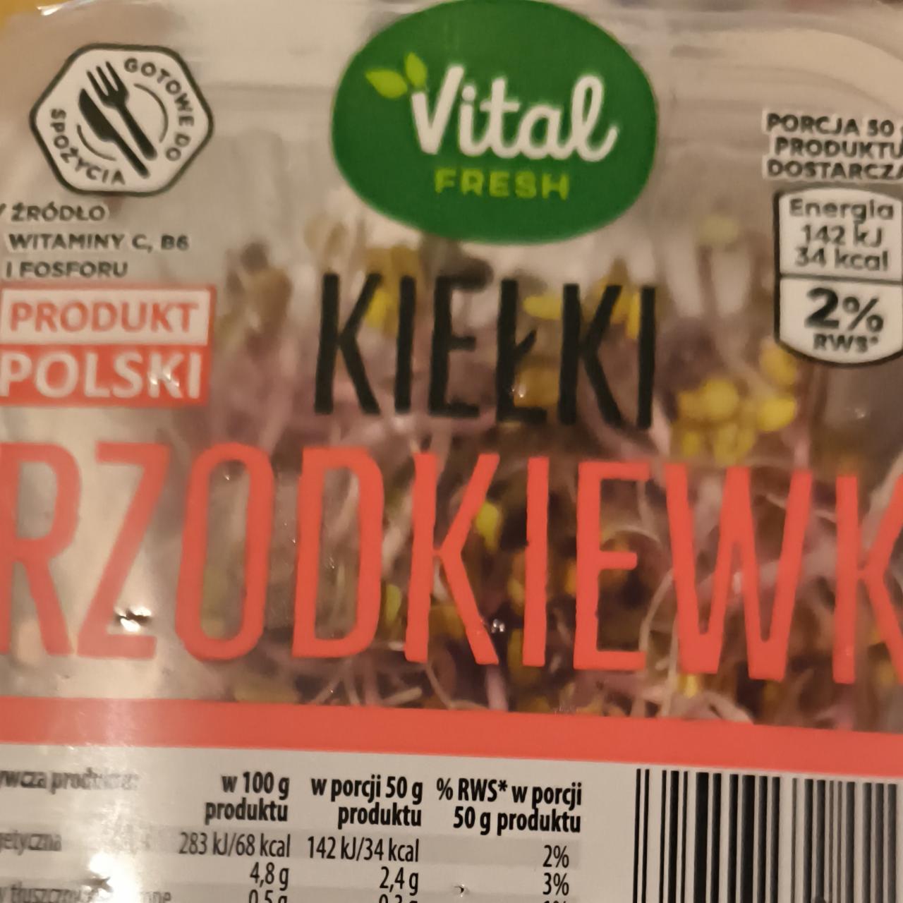 Zdjęcia - Kiełki rzodkiewki Vital Fresh