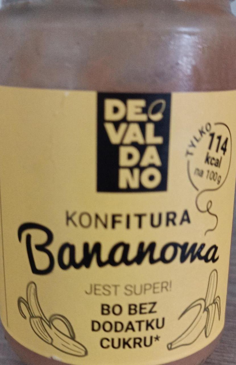 Zdjęcia - Konfitura bananowa bez dodatku cukru Devaldano