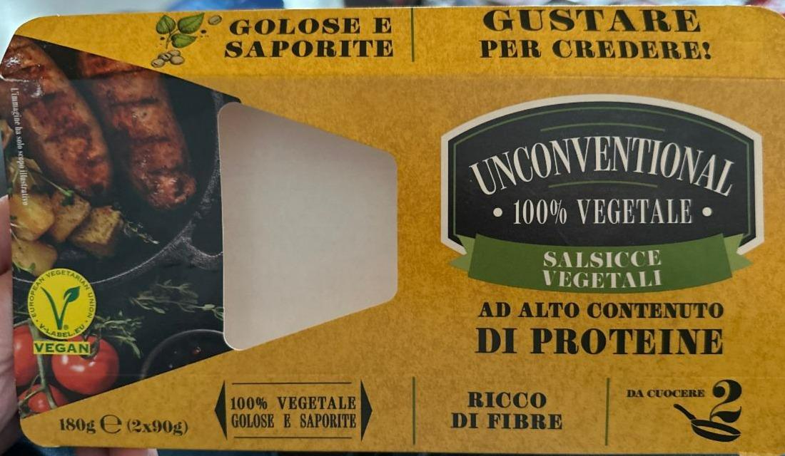 Zdjęcia - Salsicce vegetali Unconventional