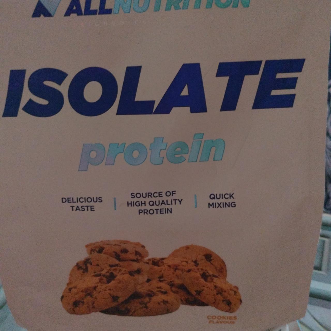 Zdjęcia - Isolate protein cookies flavour Allnutrition