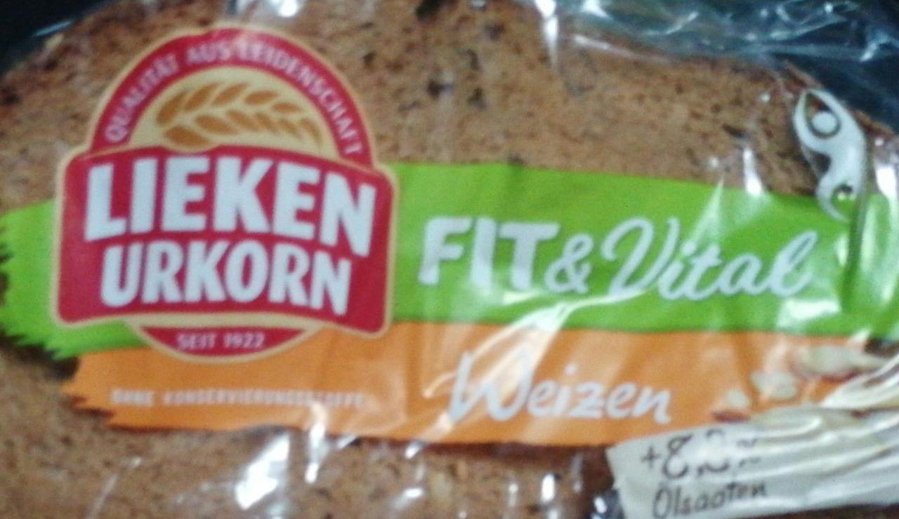 Zdjęcia - Fit & Vital Weizen Lieken Urkorn