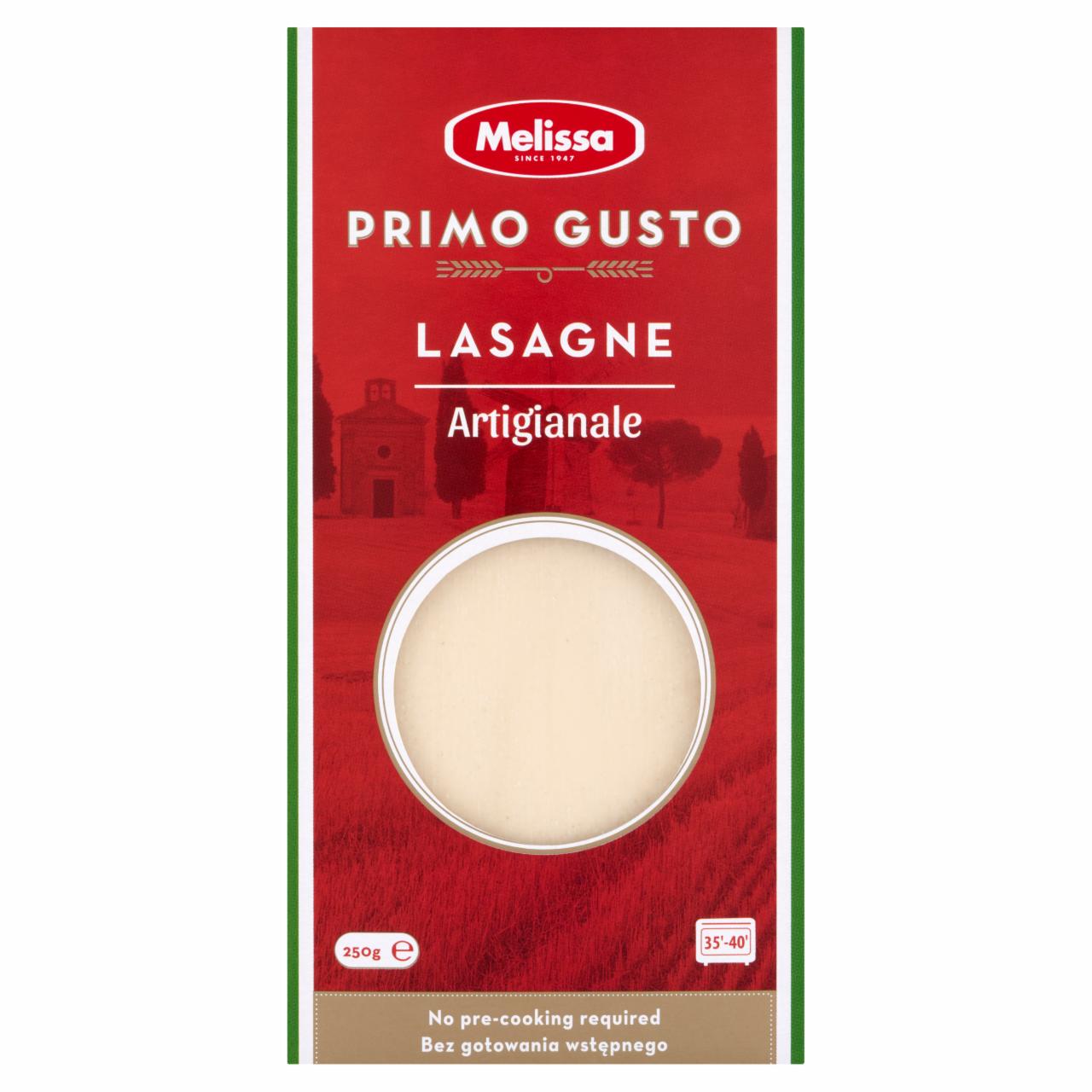 Zdjęcia - Melissa Primo Gusto Makaron lazania artigianale 250 g