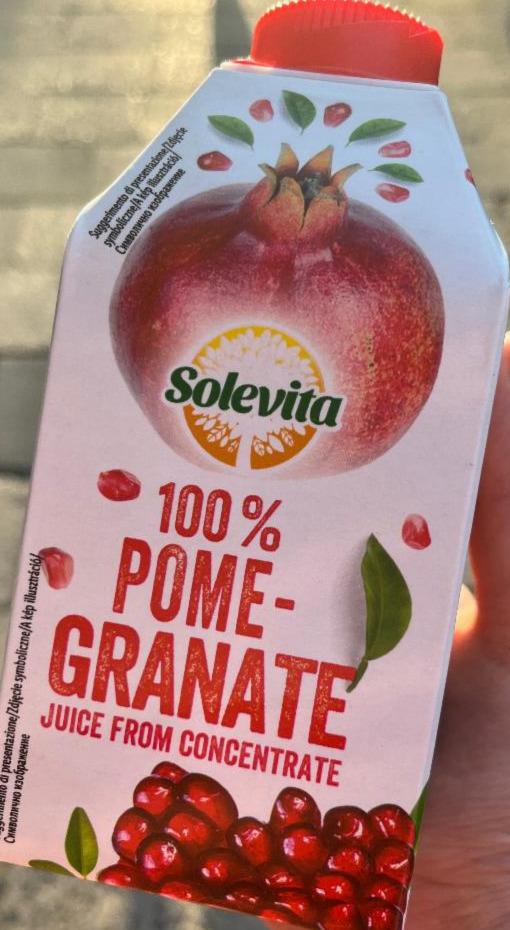 Zdjęcia - 100% pomegranate solevita