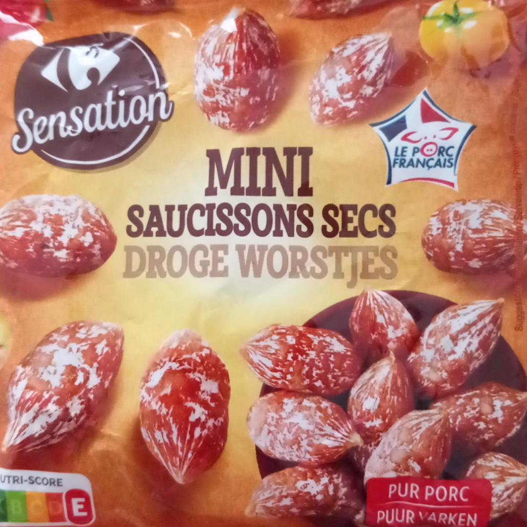 Zdjęcia - Mini saucissons secs Carrefour Sensation