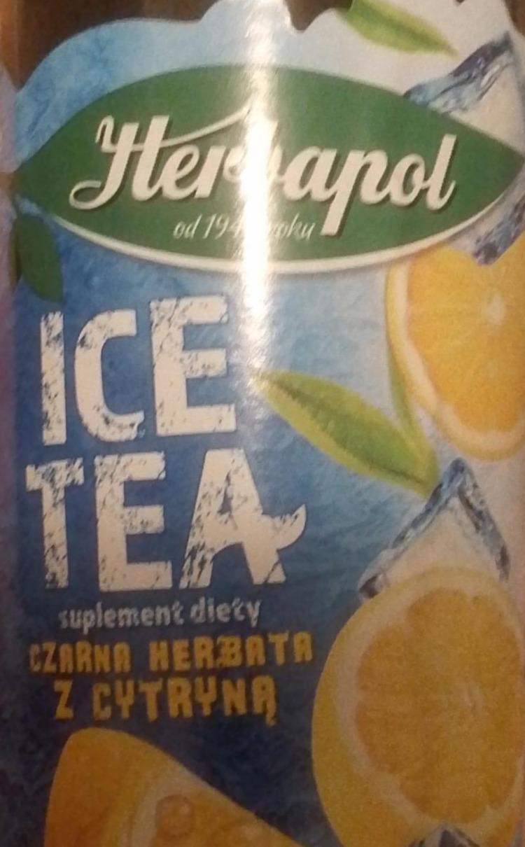 Zdjęcia - Ice tea czarna herbata z cytryną Herbapol