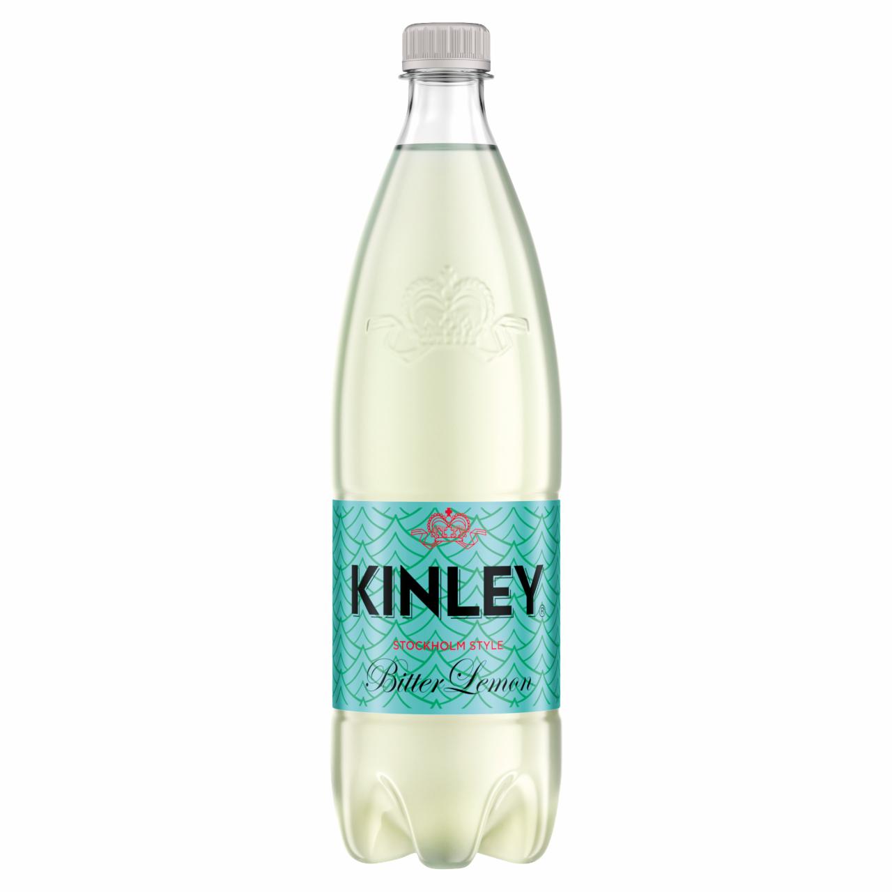 Zdjęcia - Kinley Bitter Lemon Napój gazowany 1 l