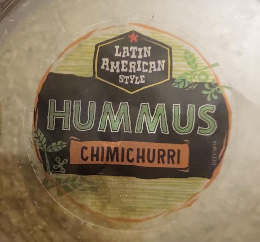 Zdjęcia - Hummus chimichurri Latin american style