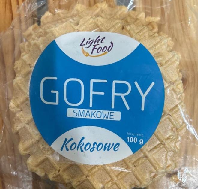 Zdjęcia - Light Food Gofry smakowe kokosowe