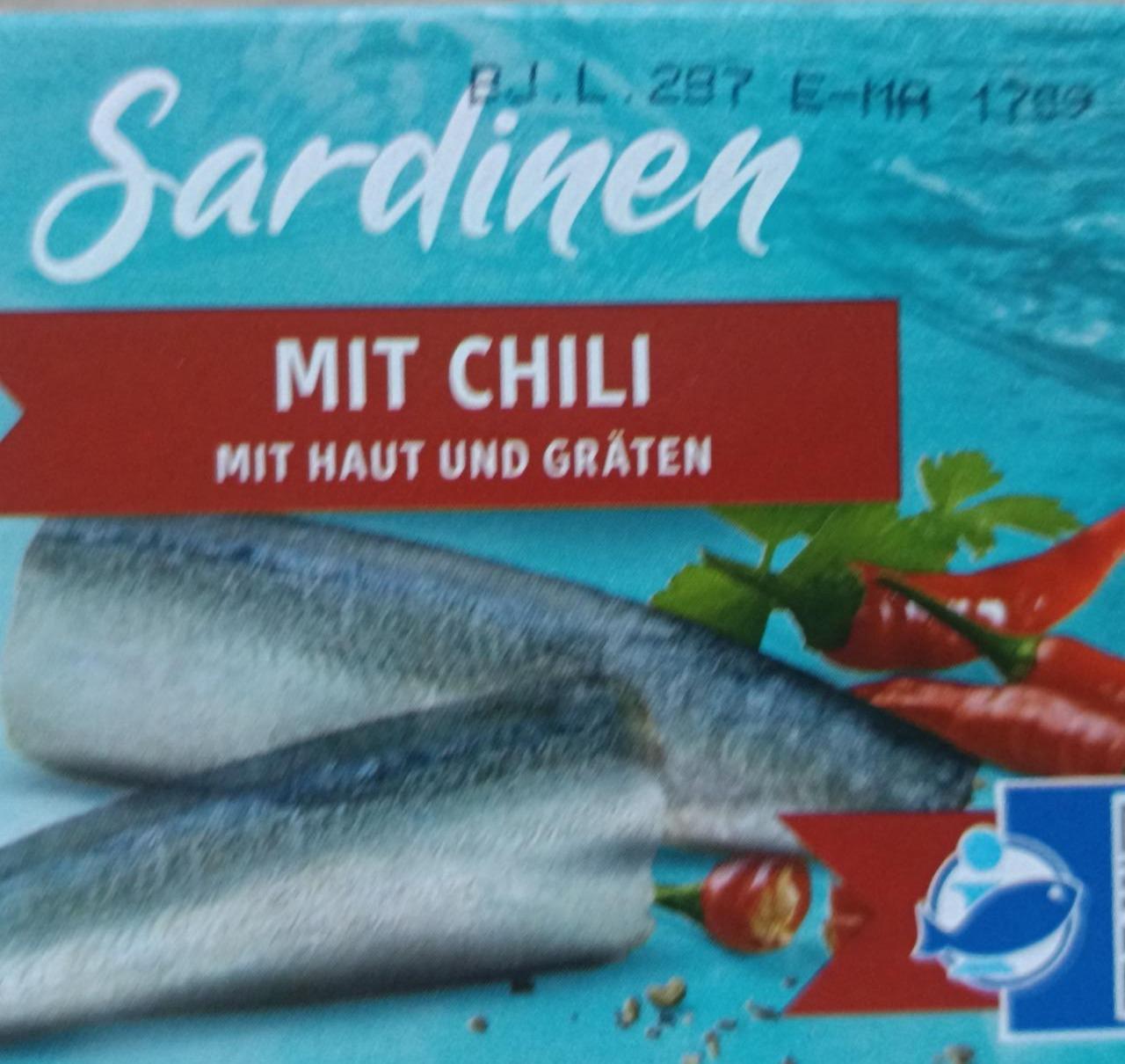 Zdjęcia - Sardinen mit chili mit haut und graten K classic