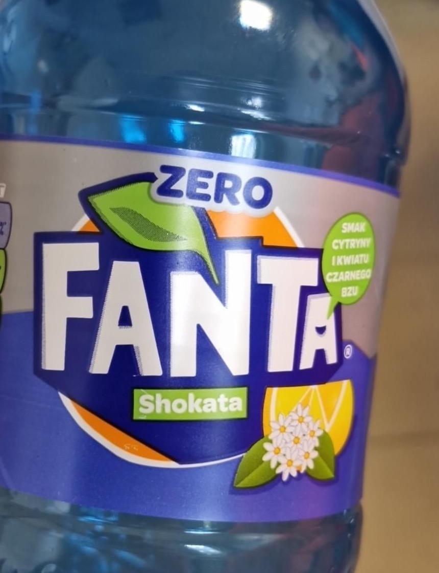 Zdjęcia - Fanta Zero Sugar Napój gazowany o smaku cytrynowym i kwiatu czarnego bzu 850 ml