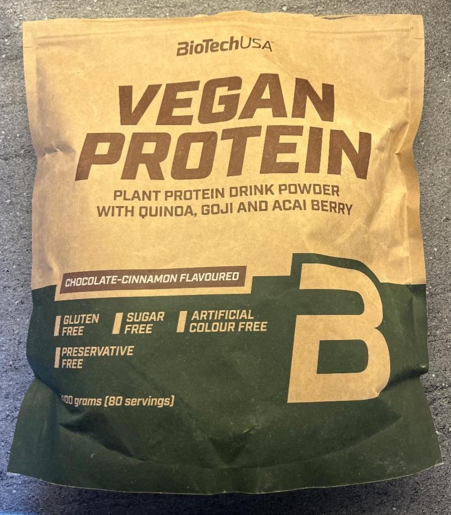 Zdjęcia - Vegan Protein Chocolate Cinnamon BioTechUSA