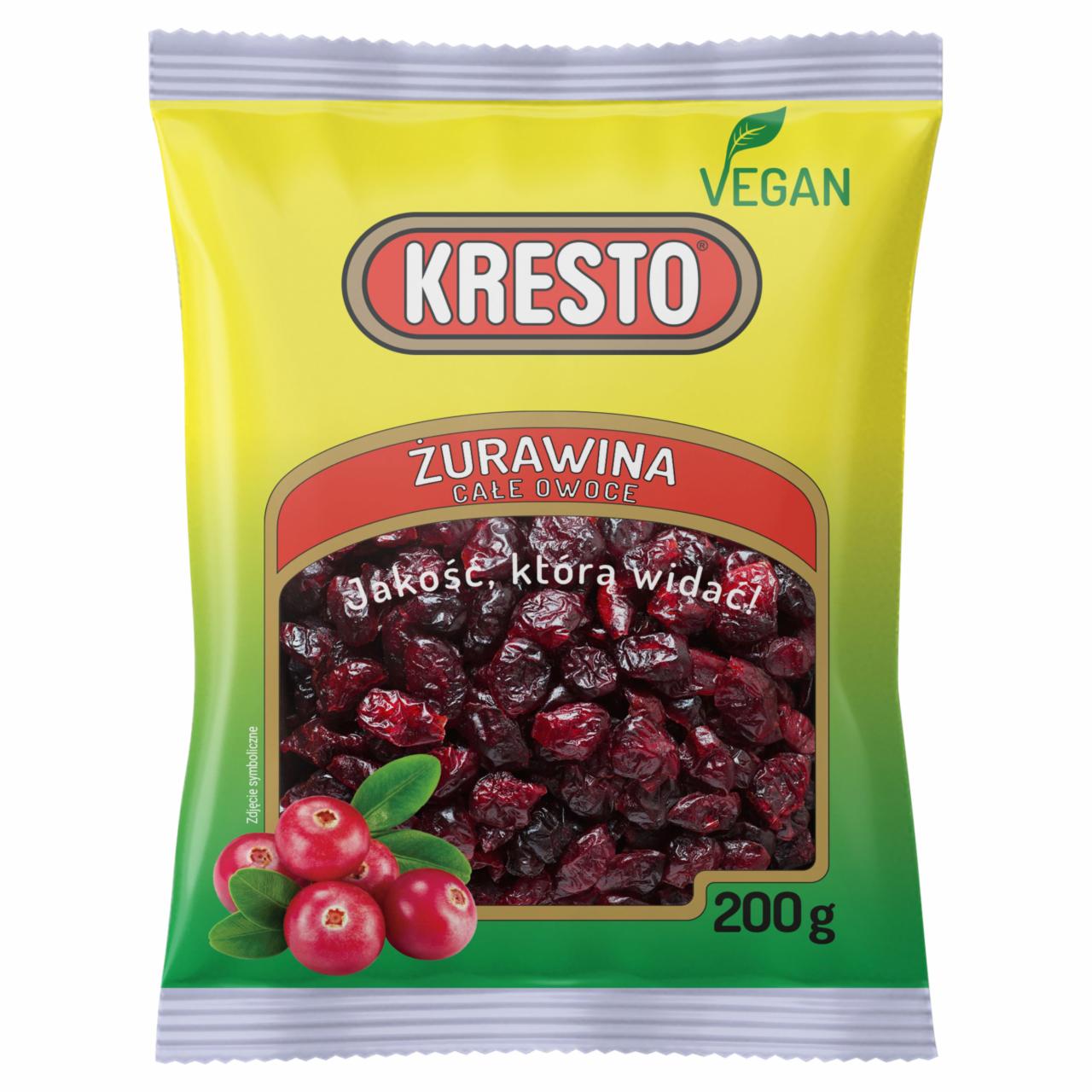 Zdjęcia - Kresto Żurawina całe owoce 200 g