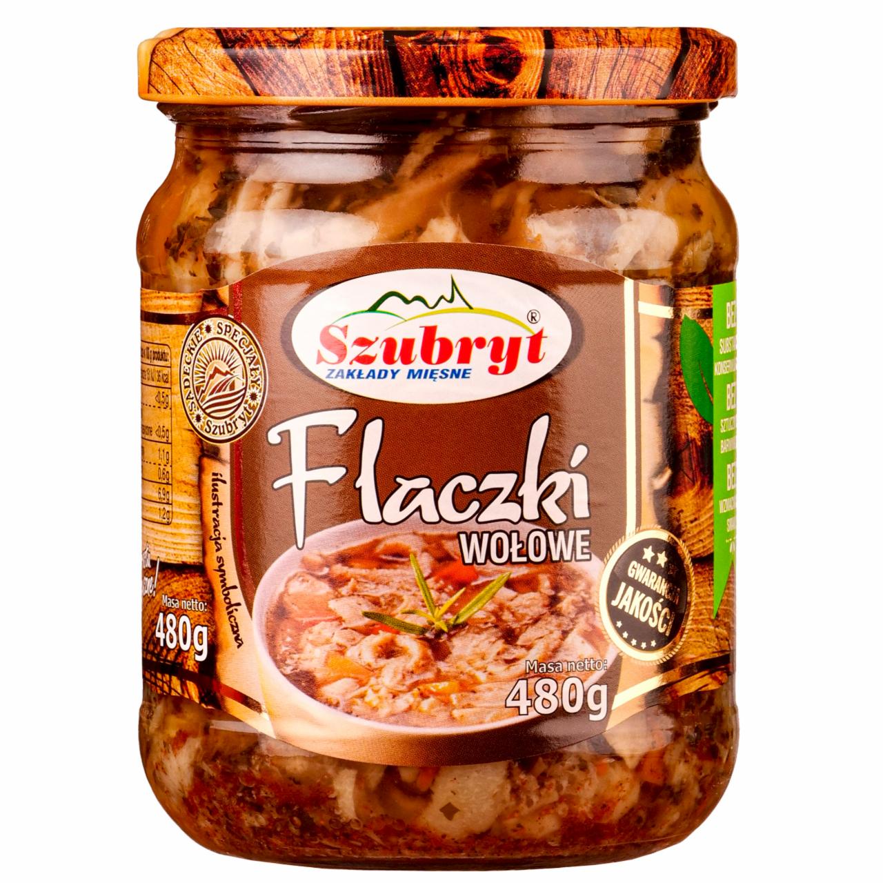 Zdjęcia - Szubryt Flaczki wołowe 480 g