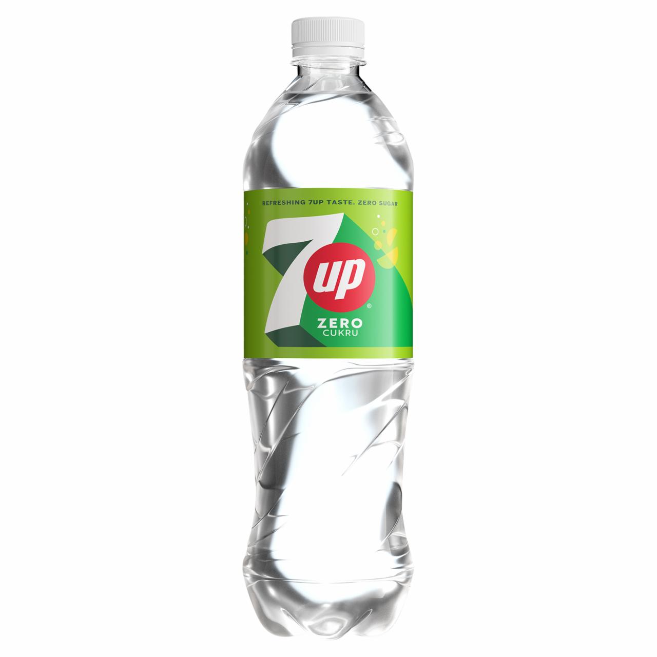 Zdjęcia - 7UP Zero cukru Napój gazowany o smaku cytrynowo-limonkowym 0,85 l