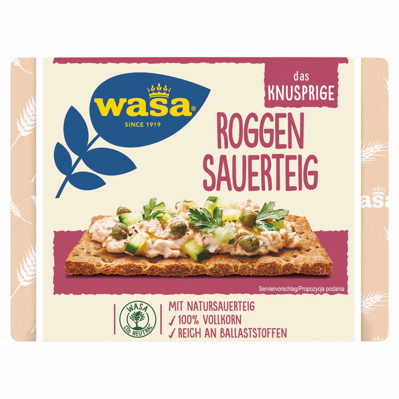 Zdjęcia - Wasa Pieczywo chrupkie żytnie na zakwasie 235 g