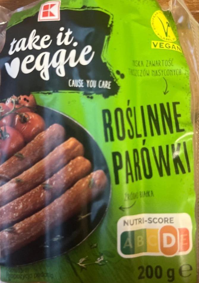 Zdjęcia - Roslinne parówki take it Veggie