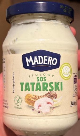 Zdjęcia - Stołowy sos tatarski Madero