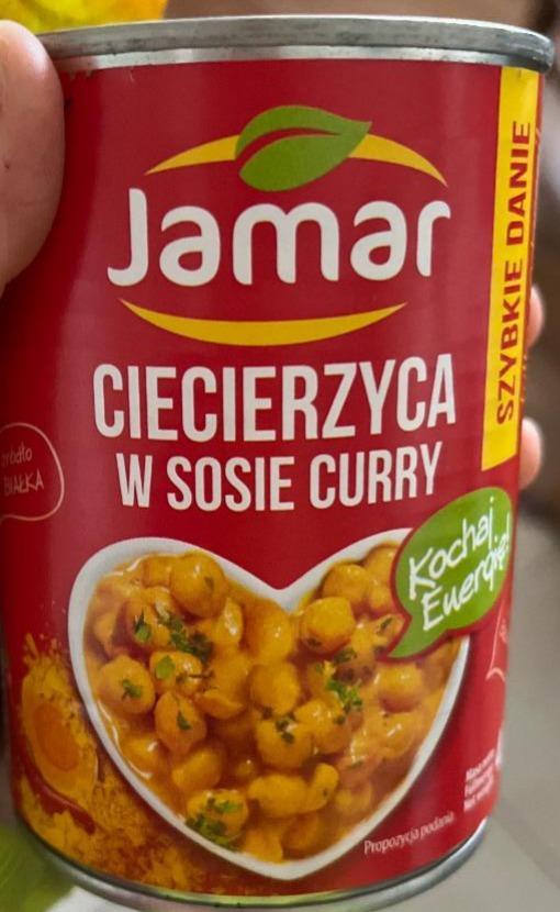 Zdjęcia - Jamar Ciecierzyca w sosie curry 400 g