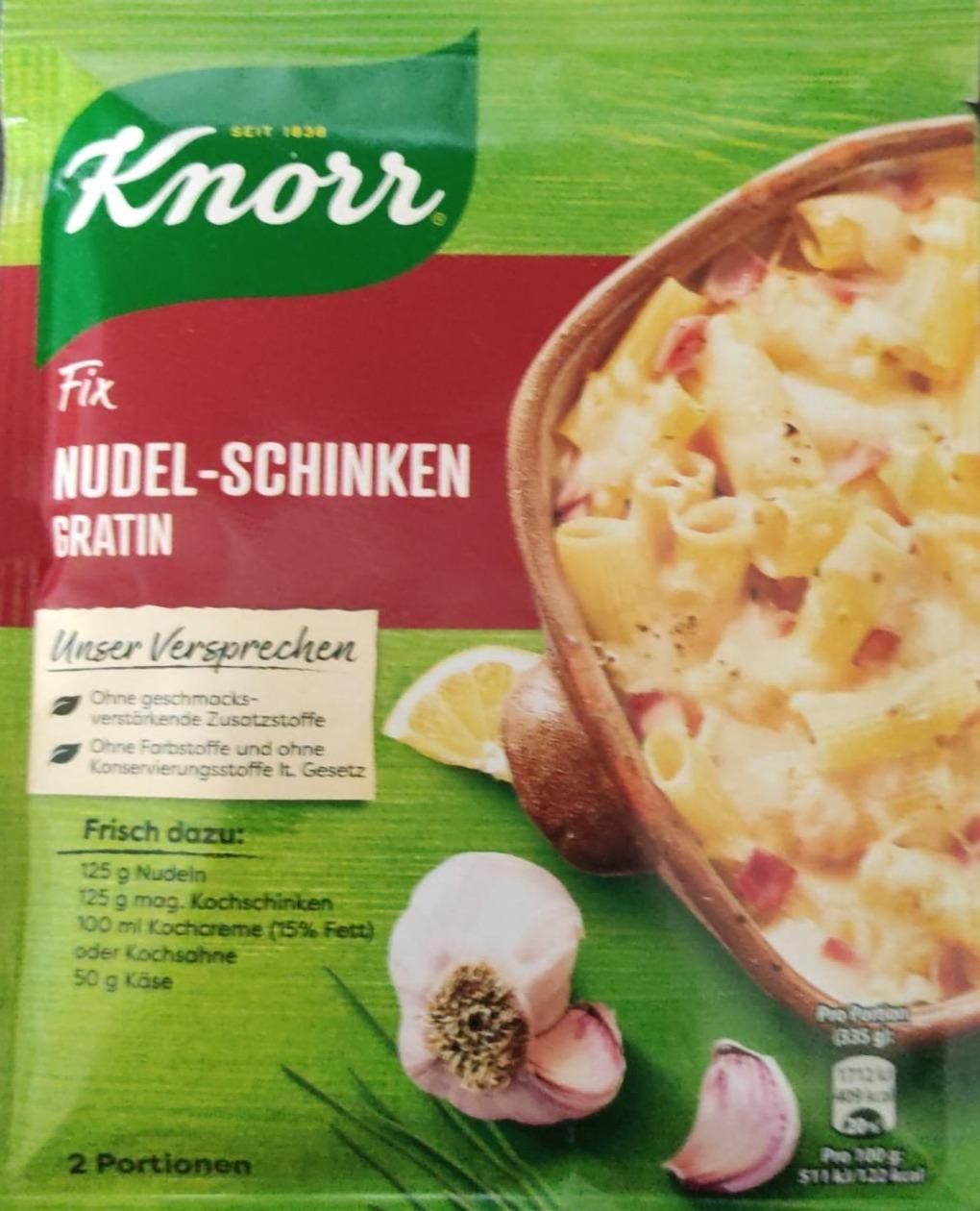 Zdjęcia - Fix Nudelschinken gratin Knorr