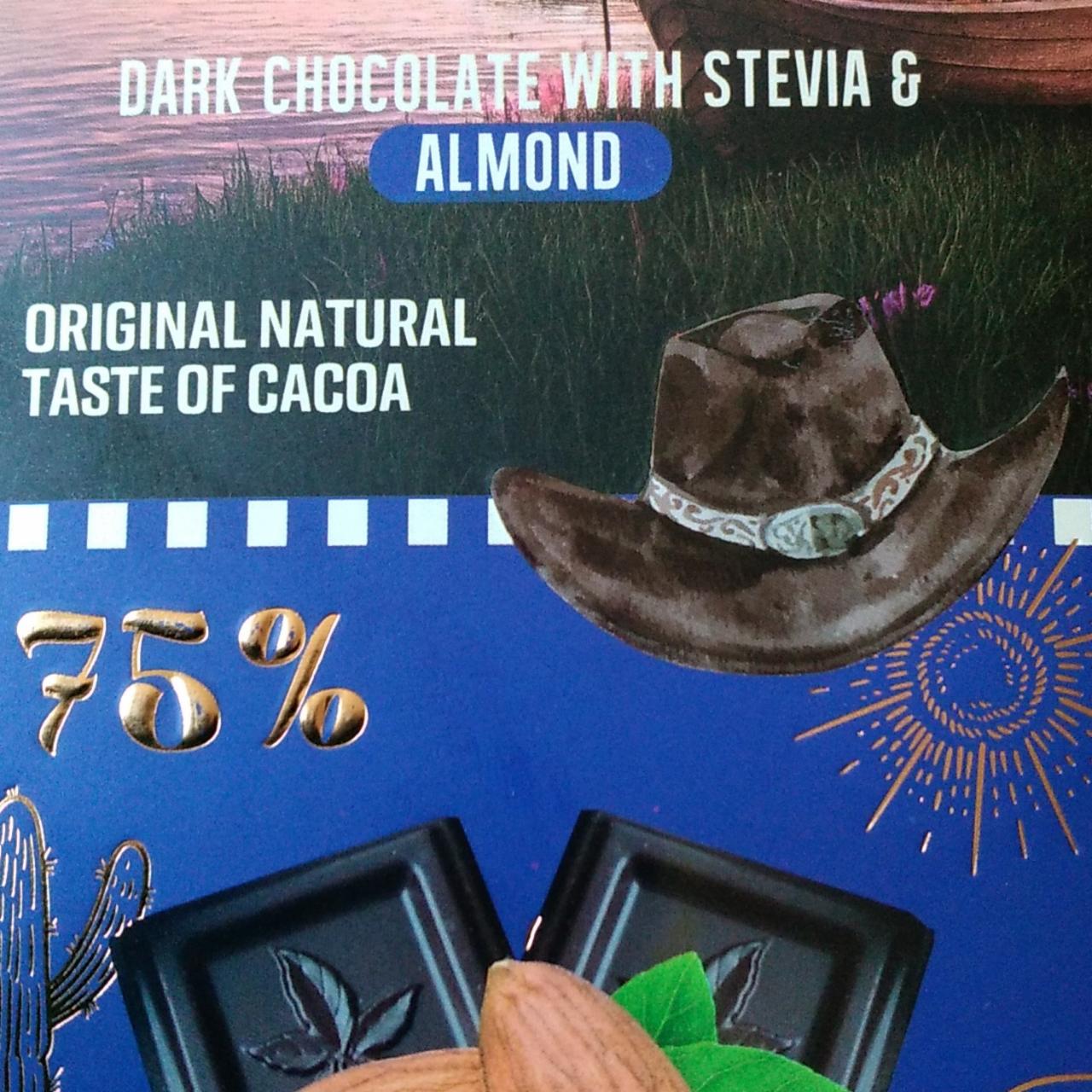 Zdjęcia - Stevia dark chocolate zero