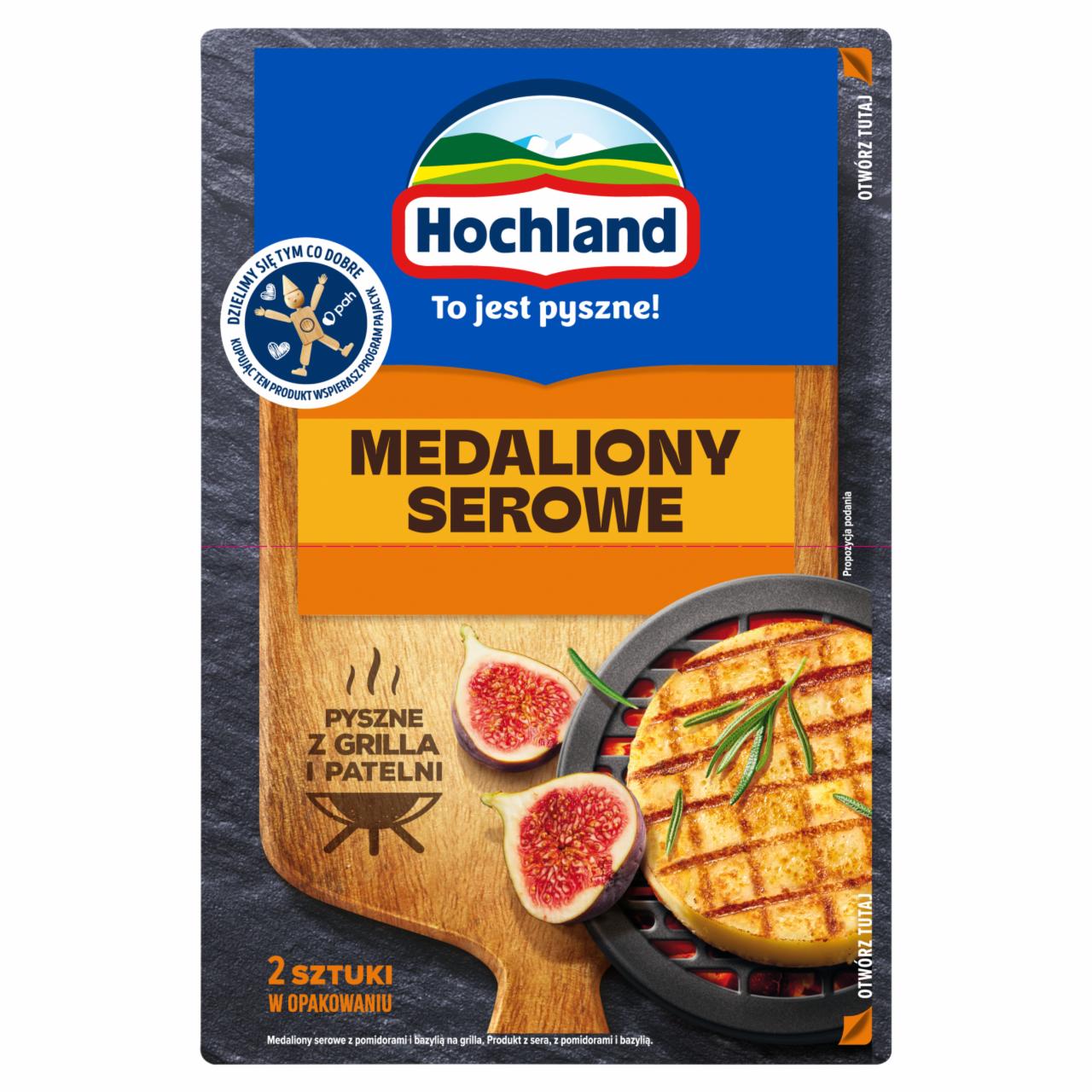 Zdjęcia - Hochland Medaliony serowe 120 g (2 x 60 g)