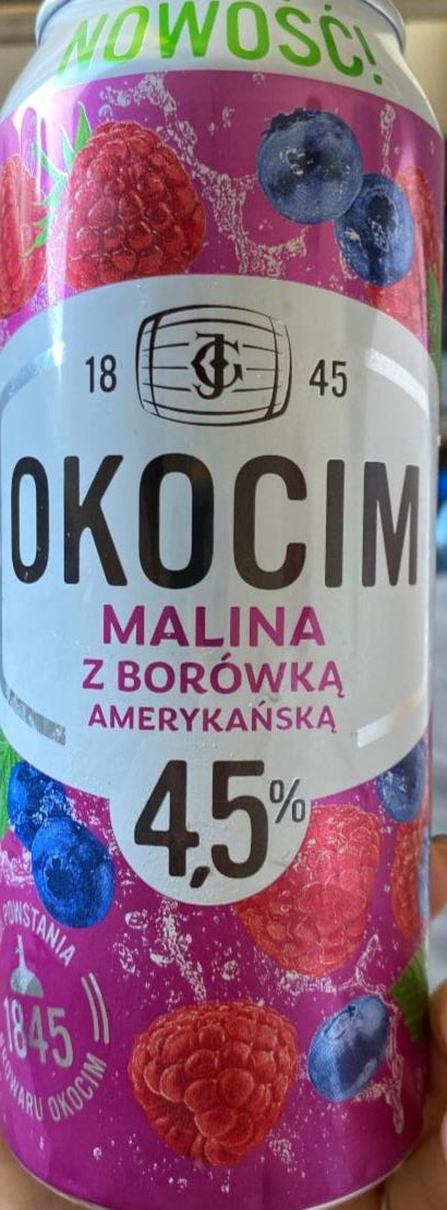 Zdjęcia - Malina z borówką amerykańską Okocim