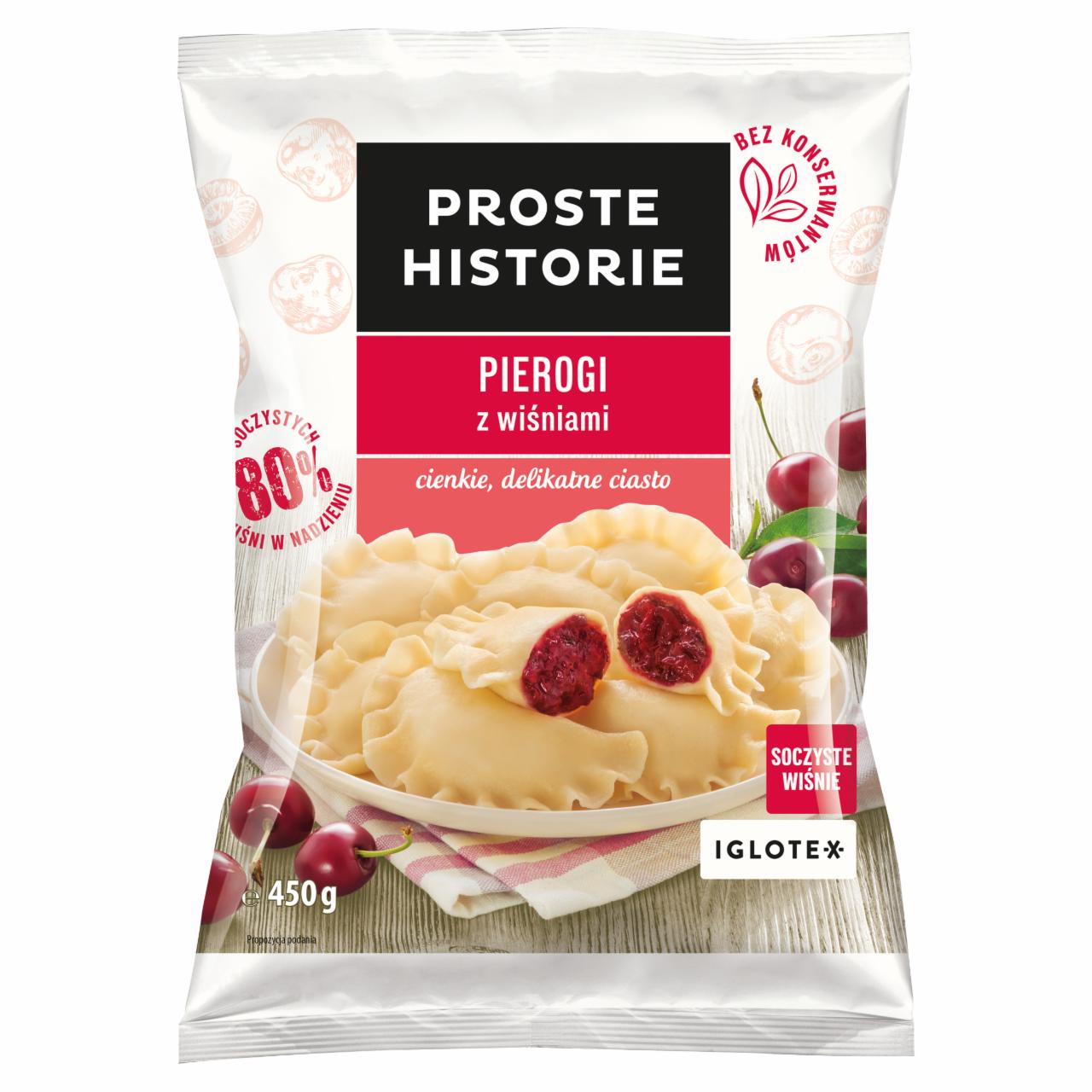 Zdjęcia - Proste Historie Pierogi z wiśniami 450 g