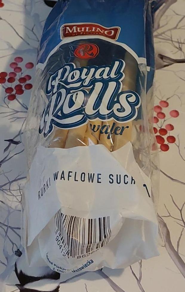 Zdjęcia - Royal rolls rurki waflowe suche Mulino Di Floriano