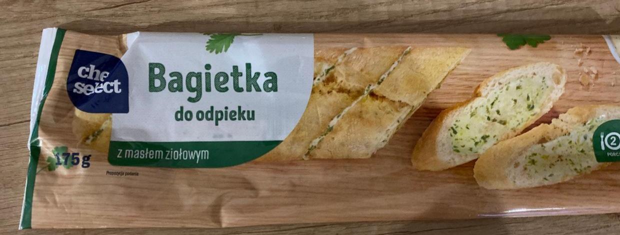 Zdjęcia - Bagietka do odpieku z masłem ziołowym Chef select