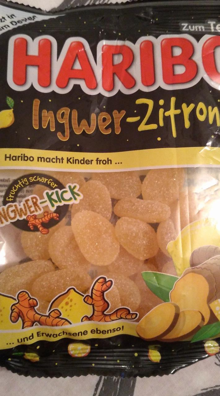 Zdjęcia - Haribo ingwer Zitron