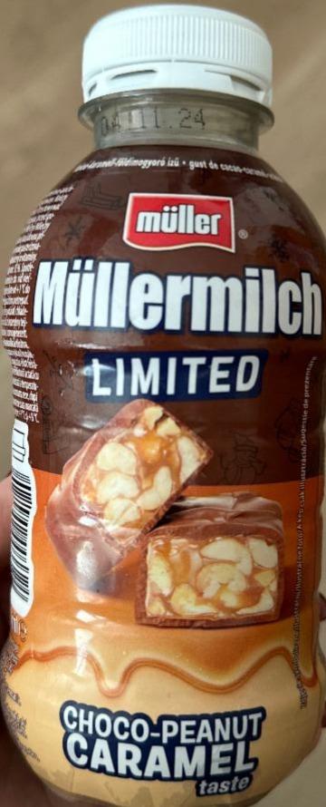 Zdjęcia - Müllermilch limited choco peanut caramel Müller