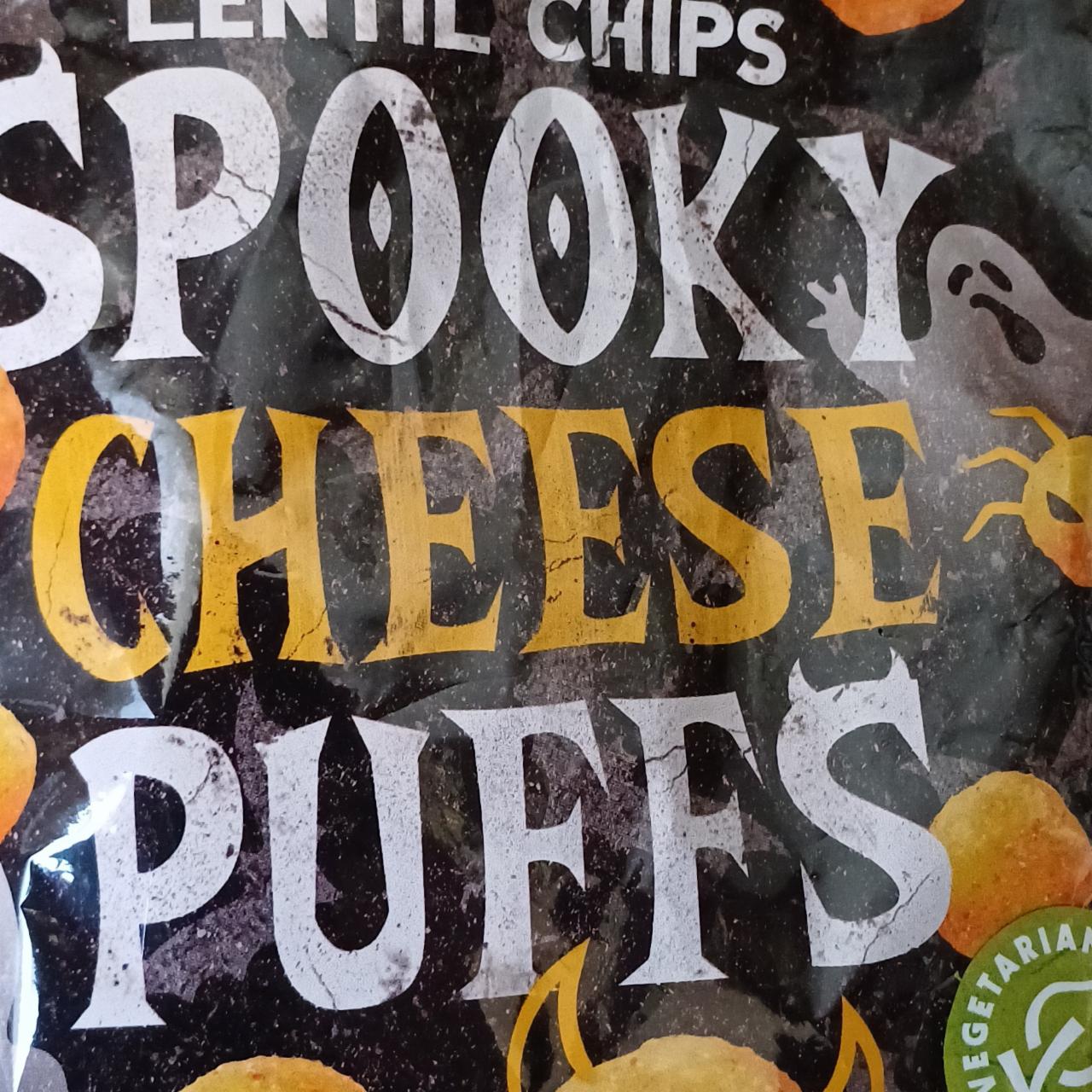 Zdjęcia - Spooky cheese puffs lentil chips oho!