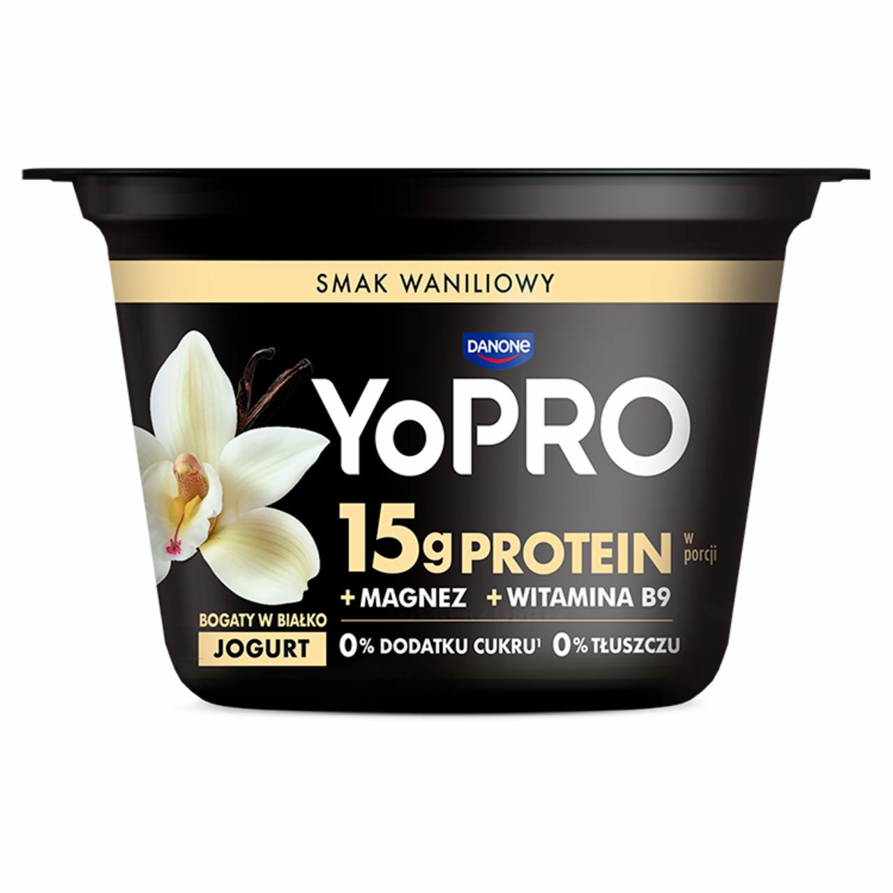 Zdjęcia - Danone YoPro Jogurt smak waniliowy 160 g